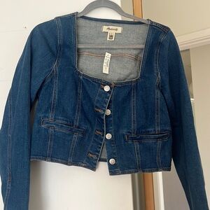 Madewell Denim Too NWT